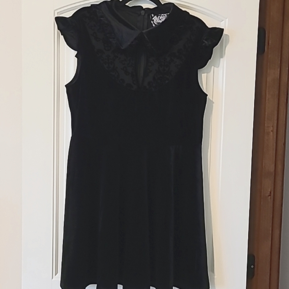 Gothic Velvet Dress XXL